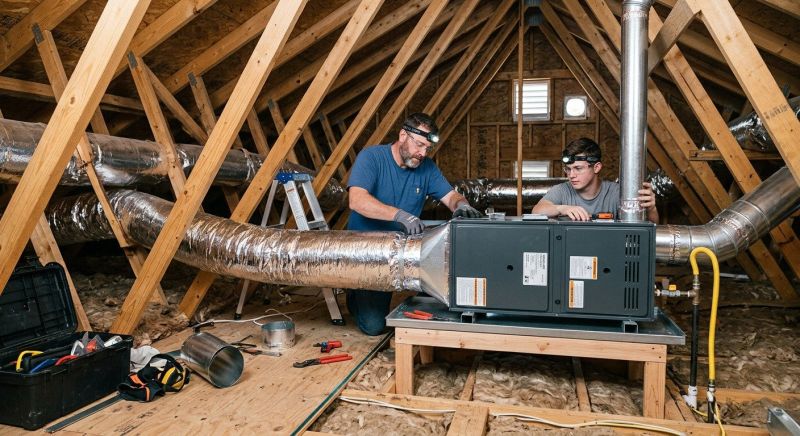 Attic HVAC Installation in Annapolis, MD