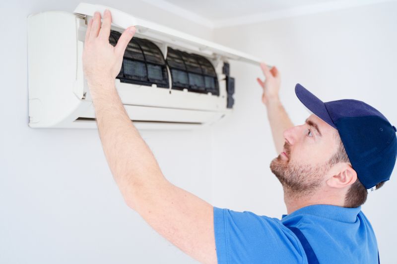 Repaired Wall Air Conditioner